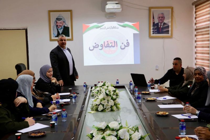 الأمن الوطني ينظّم ورشة عمل حول “التفاوض وحل الأزمات” في سلفيت