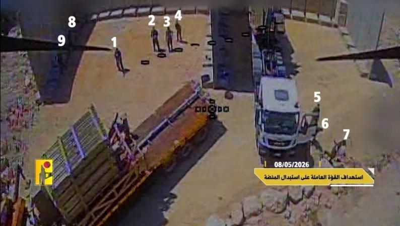 حزب الله يبث مشاهد غير مسبوقة لاستهداف “القبة الحديدية” وطاقمها