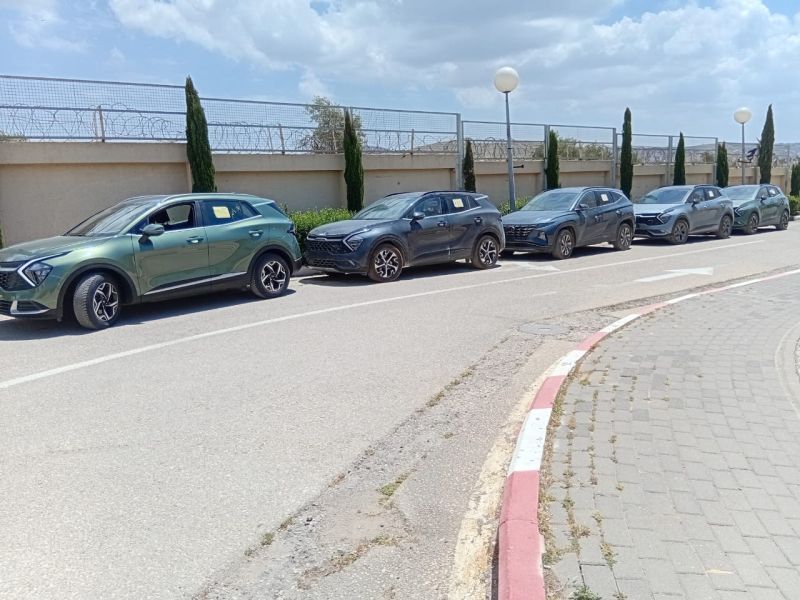 بالصور | نابلس: ضبط 6 مركبات مستوردة مزورة واتخاذ إجراءات قانونية بحق المخالفين