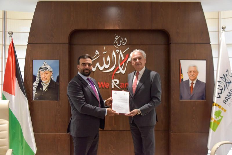 بلدية رام الله توقّع اتفاقية شراكة مع شركة PalPay لفعاليات 2026