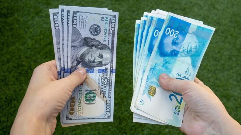 أسعار صرف العملات مقابل الشيكل اليوم الخميس