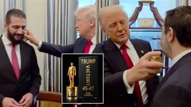 ترامب يرسل المزيد من عطره إلى الرئيس السوري