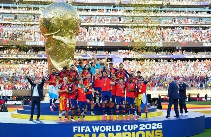 منتخب إسبانيا يفوز بلقب بطل كأس العالم 2026