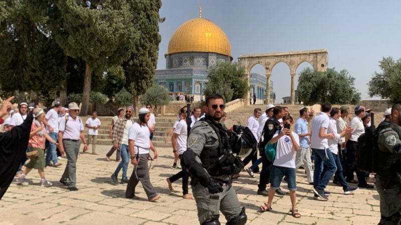 الأوقاف: الاحتلال اقتحم المسجد الأقصى 26 مرة خلال حزيران ومنع رفع الأذان في الحرم الإبراهيمي 84 وقتاً