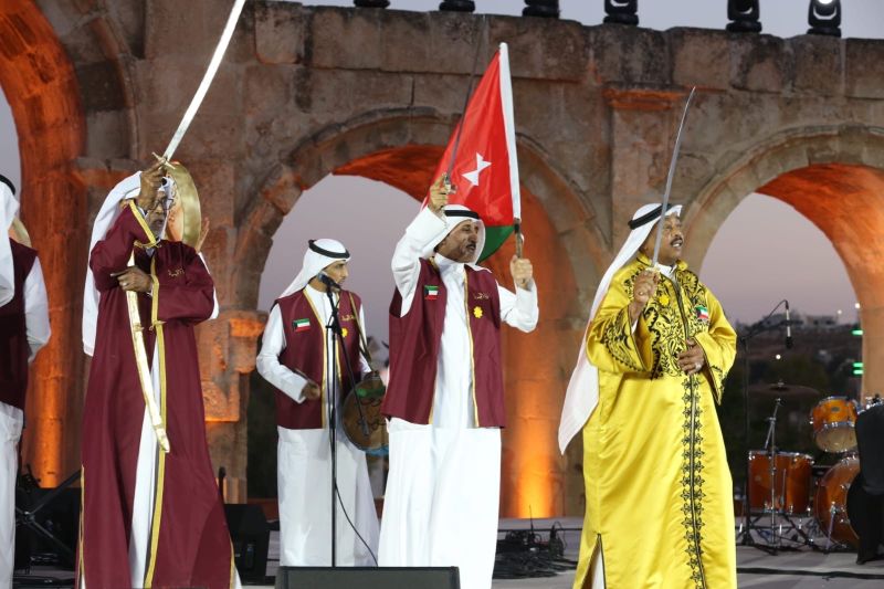 الكويت وكوريا ومصر وفلسطين ضيوف بفنهم على مسرح(الهيبودروم)اللجنة الإعلامية لمهرجان جرش