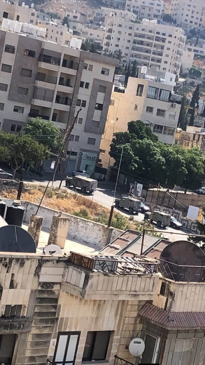 قوات الاحتلال تقتحم مدينة نابلس