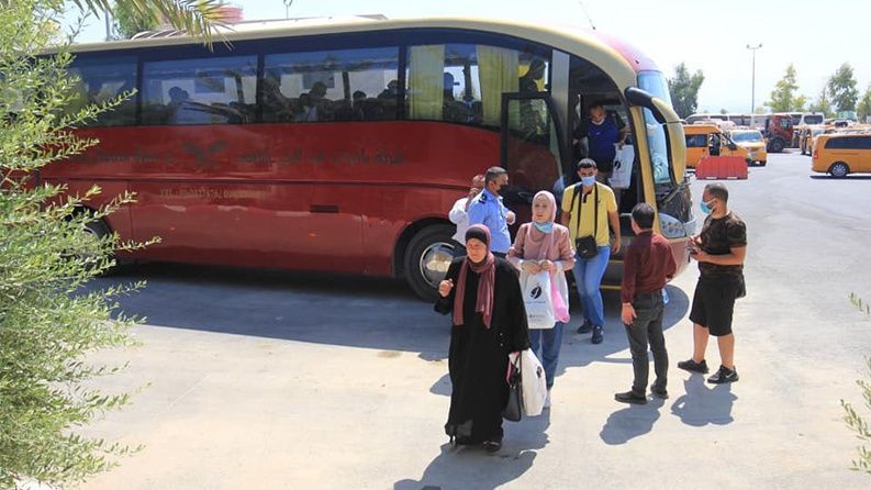 38 ألف مسافر تنقلوا عبر معبر الكرامة الأسبوع الماضي