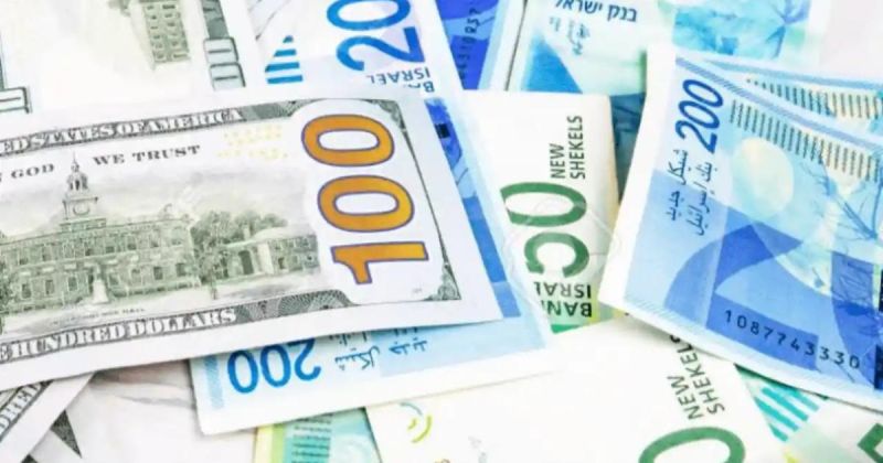 استقرار أسعار صرف العملات الأجنبية مقابل الشيكل