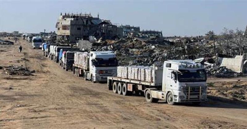 شحيبر للرسالة: منع قطع الغيار والزيوت يهدد بتوقف شاحنات غزة
