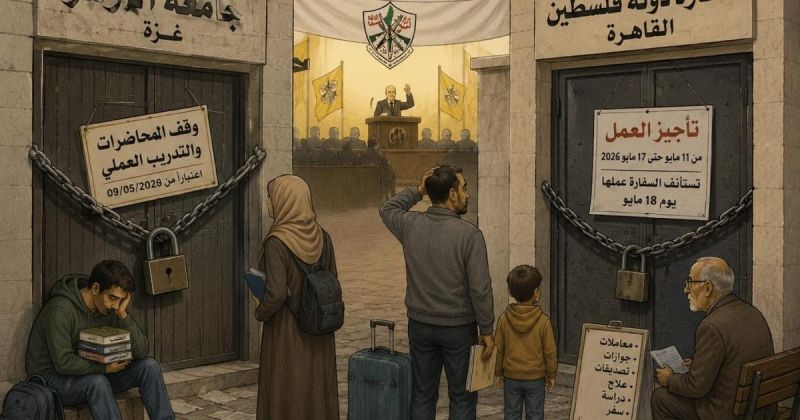 سفارات وجامعات خارج الخدمة… لإتمام مؤتمر فتح الثامن