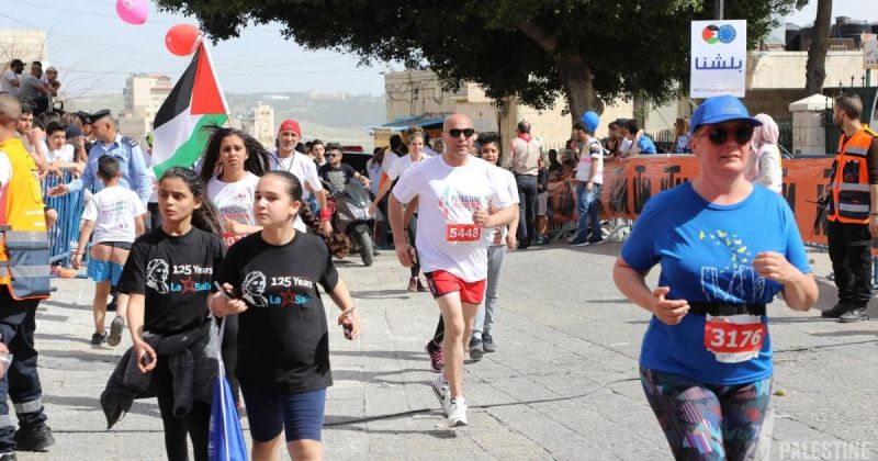 انطلاق ماراثون فلسطين العاشر في بيت لحم