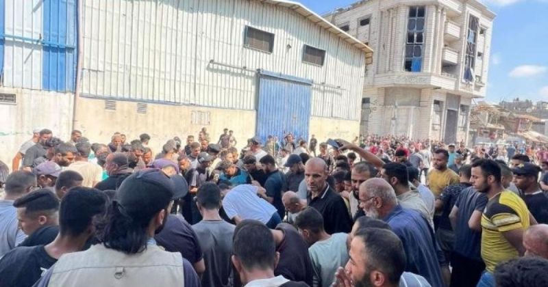 شهيد ومصابون بقصف إسرائيلي استهدف مواطنين شرق مدينة غزة