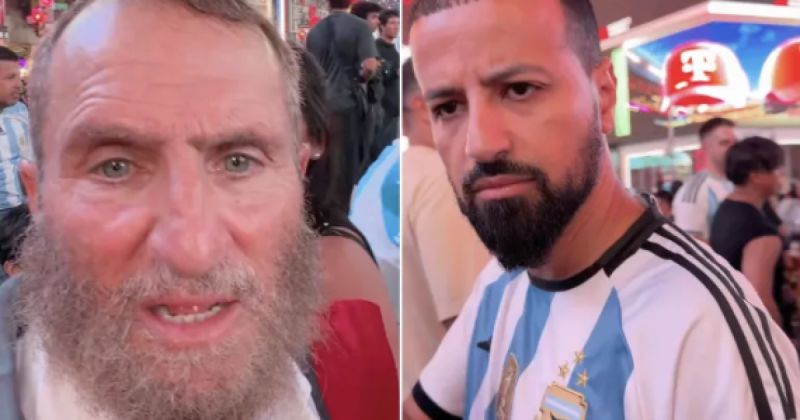 مشجعو الأرجنتين يهتفون لفلسطين في وجه حاخام أمريكي في نيويورك