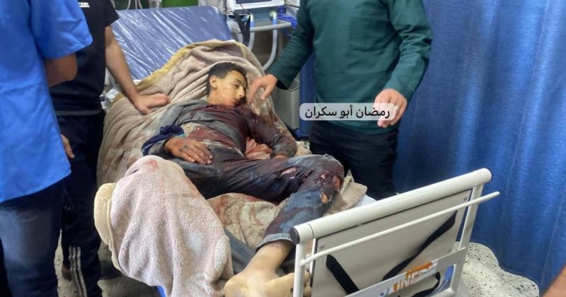 استشهاد طفل وإصابة آخر بقصف طائرة مسيّرة أثناء تعبئتهما المياه شرق غزة