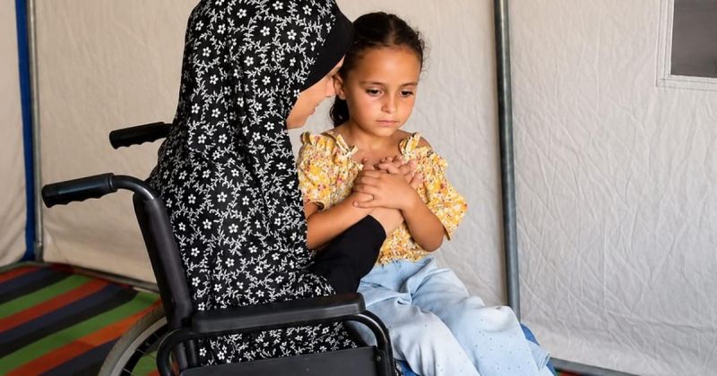 نائلة مريش.. نجت من القصف لكن جسدها لم ينجُ