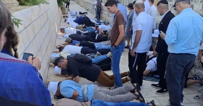 1678 مستوطنًا يقتحمون الأقصى خلال يوم الغفران