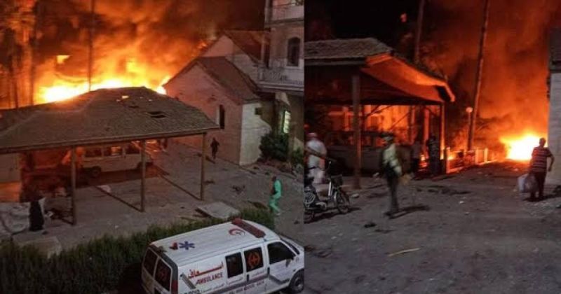 مجزرة المعمداني.. حين تحوّل ملاذ المرضى إلى مشهد للموت بغزة