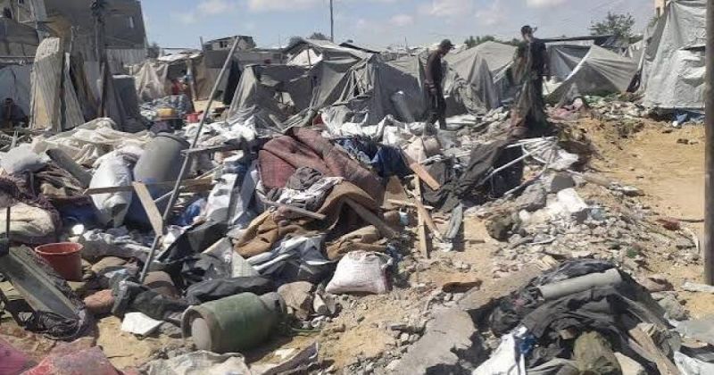 الدفاع المدني يحذر من تفاقم النزوح وتصدع المنازل شرقي غزة