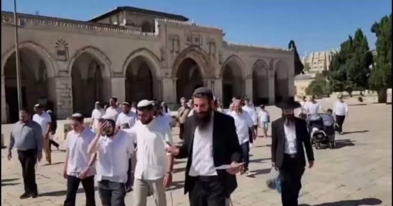 تحذيرات من تصعيد التهويد في الأقصى بعد إقامة إقامة حلقات توراتية داخله