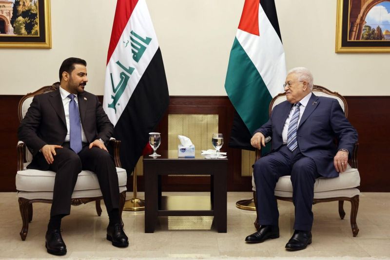 الرئيس عباس يلتقي رئيس الوزراء العراقي في عمّان ويبحث معه سبل وقف العدوان وحماية الشعب الفلسطيني