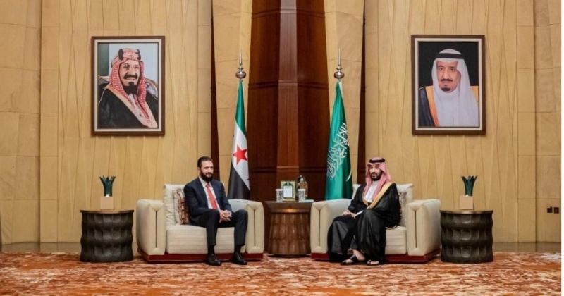ولي العهد السعودي يبحث مع الرئيس السوري في الرياض تعزيز الاستقرار الإقليمي