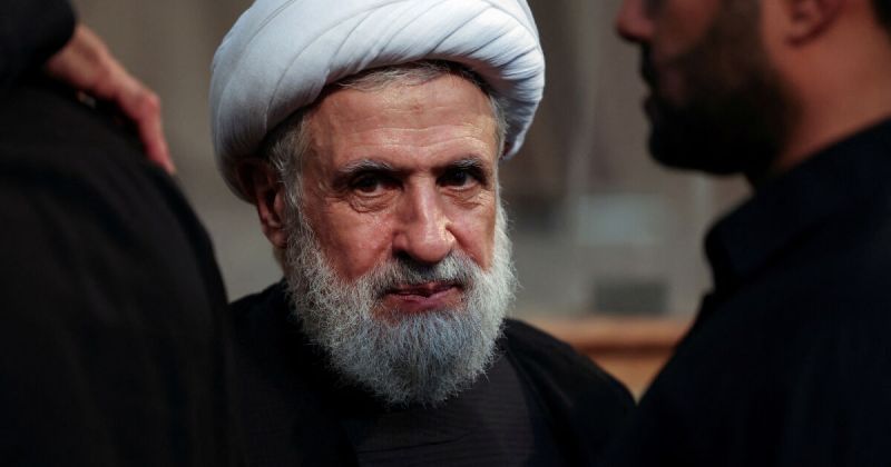 نعيم قاسم: لا يعنينا من يحكم الكيان وعليه الخروج من أرضنا