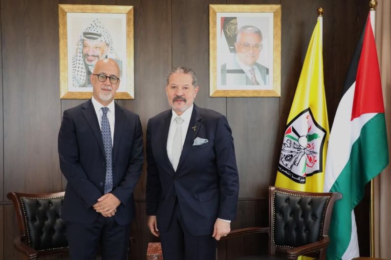 ياسر عباس يبحث مع السفير البرازيلي تعزيز التعاون وتطورات الأوضاع في فلسطين