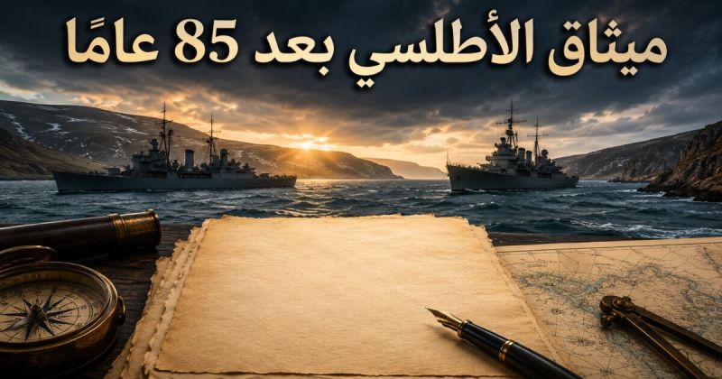 ميثاق الأطلسي في ذكراه الـ 85: كيف صاغ روزفلت وتشرشل قاموس النظام الدولي؟