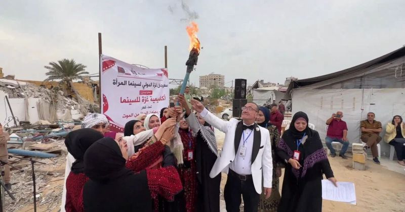نساء غزة يوثقن الصمود بالعدسة: انطلاق مهرجان سينمائي من قلب الركام