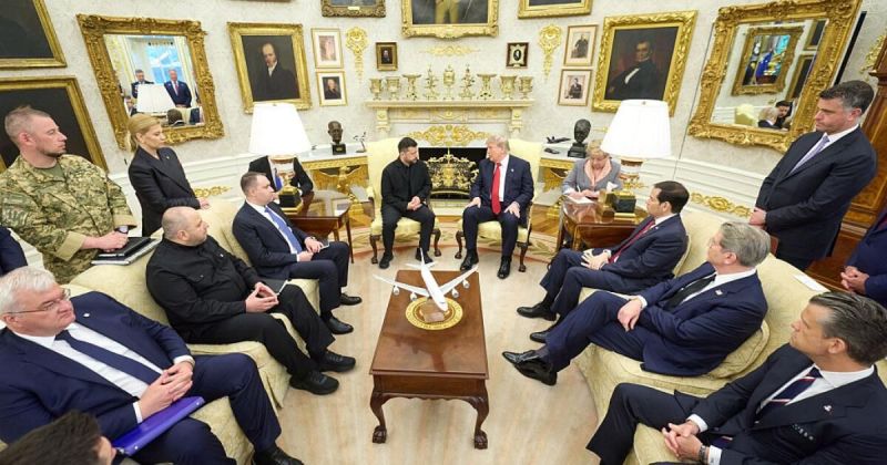زيلينسكي يبحث مع ترمب في البيت الأبيض إنتاج 'باتريوت' وتنشيط المسار الدبلوماسي