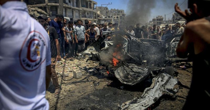 يوم دامي في غزة: استشهاد 12 فلسطينياً وإبادة عائلة كاملة في سلسلة غارات إسرائيلية