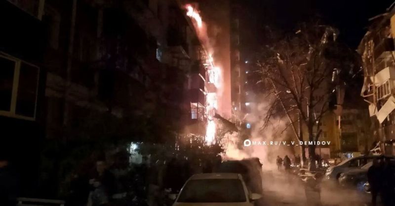 سقوط قتلى وجرحى في هجوم بطائرات مسيرة على مدينة بيلجورود الروسية