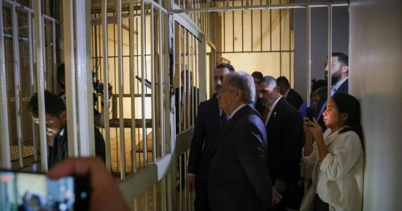 غوتيريش يطالب برفع العقوبات عن سوريا ويوثق 'فظائع' سجن صيدنايا