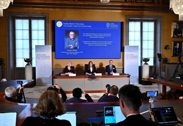العالم فرنسيس هالزن يحصد جائزة نوبل في الفيزياء لعام 2026