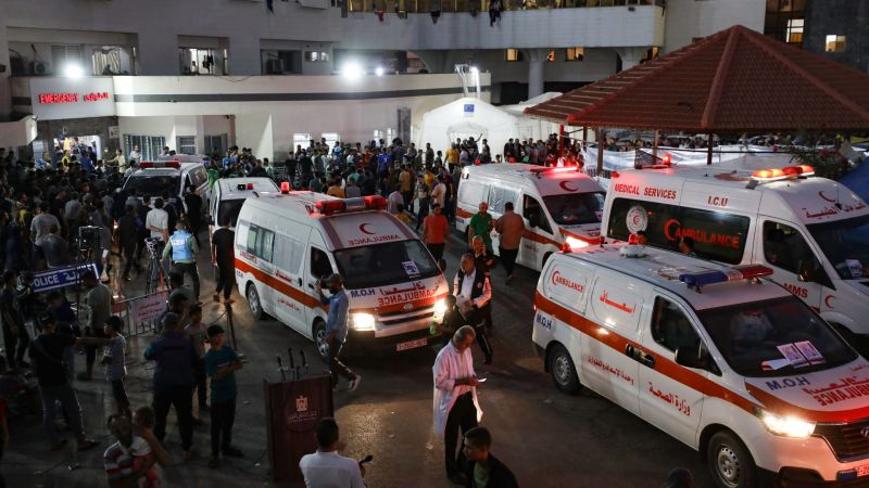 الهلال الأحمر: خطر انهيار شامل يهدد المنظومة الصحية في غزة