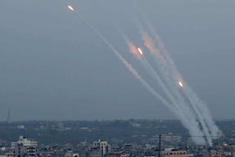 رشقة صاروخية جديدة من لبنان تستهدف مستوطنات شمال فلسطين المحتلة
