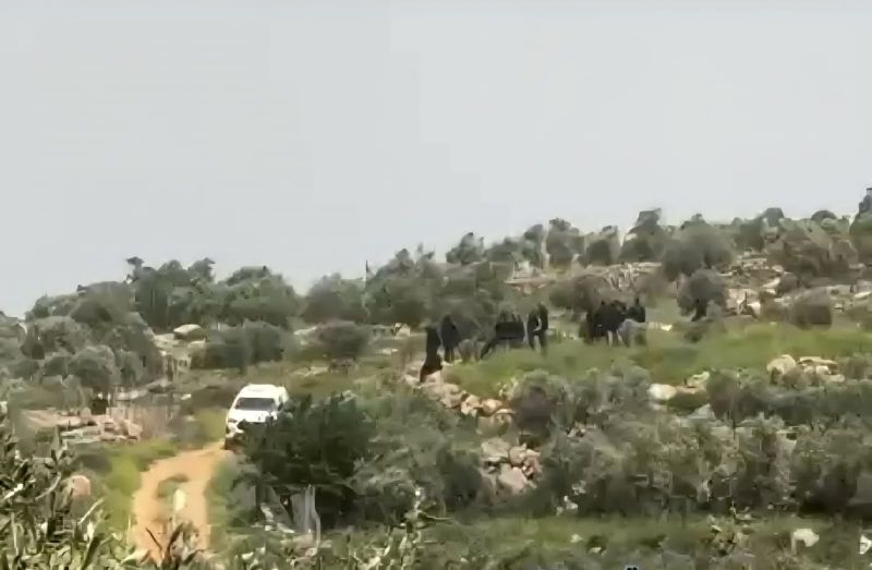 مستوطنون يقتحمون ترمسعيا وخربة أبو فلاح شمال شرق رام الله