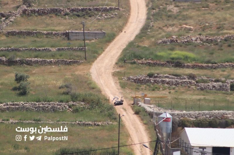 بيت لحم: الاحتلال يشرع بتوسيع الشارع الرئيسي في كيسان