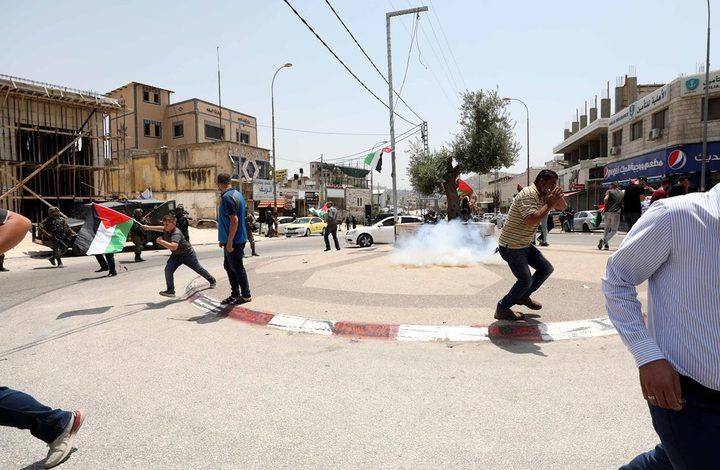 إصابات بالرصاص والاختناق خلال اقتحام قرية برقة شرق رام الله
