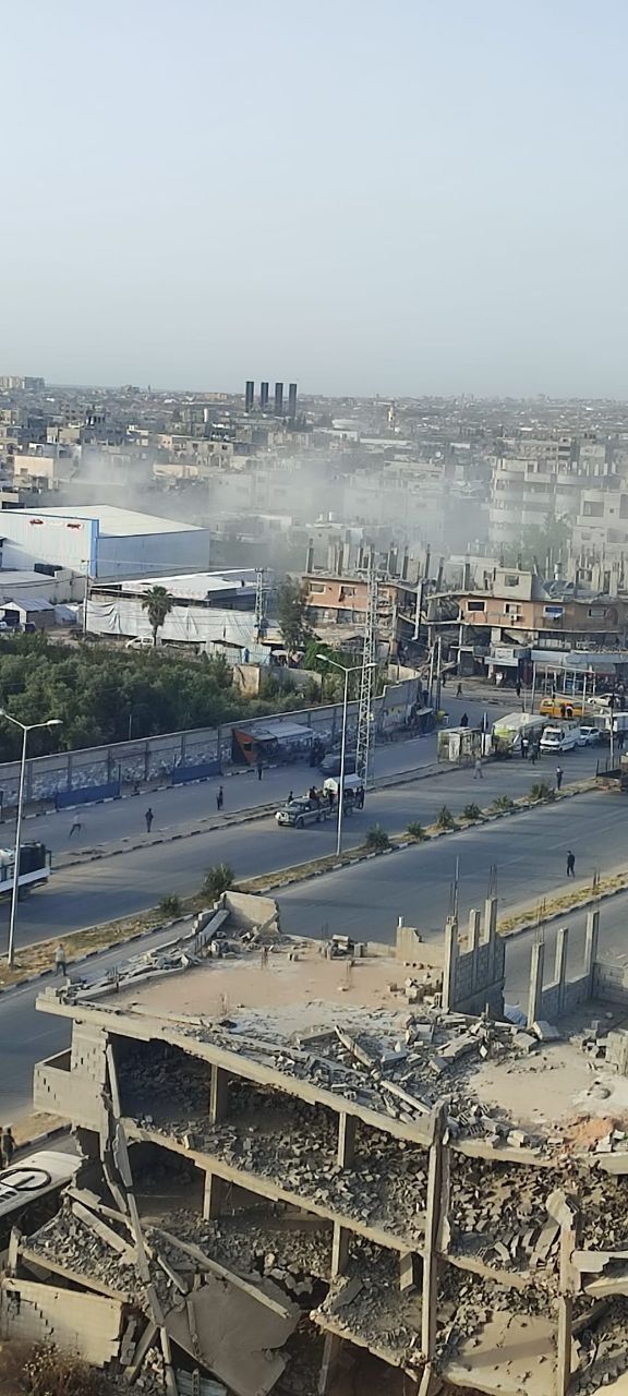 شهيد ومصابون جراء قصف الاحتلال وسط قطاع غزة