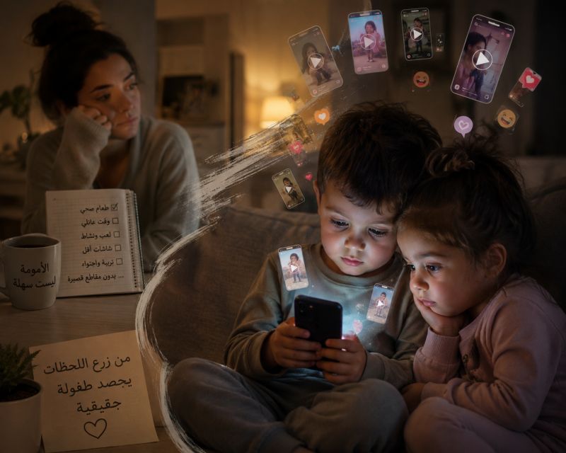 عن الأمومة والريلز والحرب.. أطفالنا ليسوا ترنداً بل أمانة
