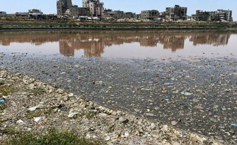 ارتفاع خطير في منسوب مياه الصرف الصحي يهدد مدينة غزة