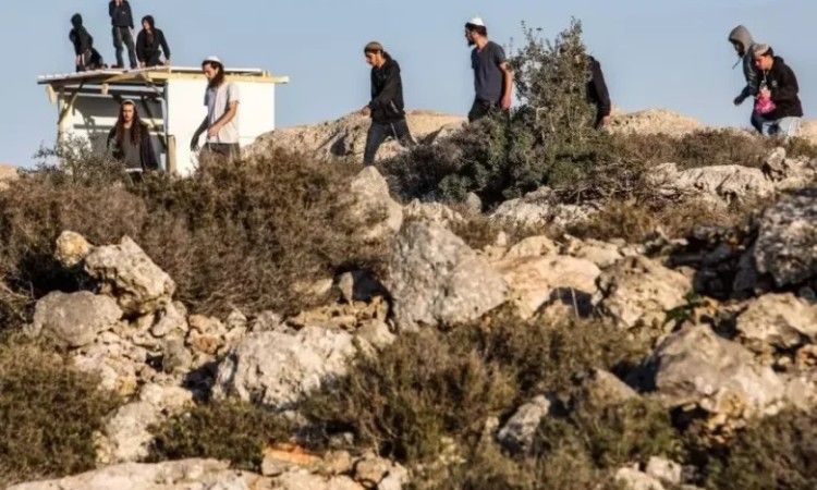 الاحتلال يعتقل مواطناً خلال تصديه لهجوم مستوطنين في مسافر يطا