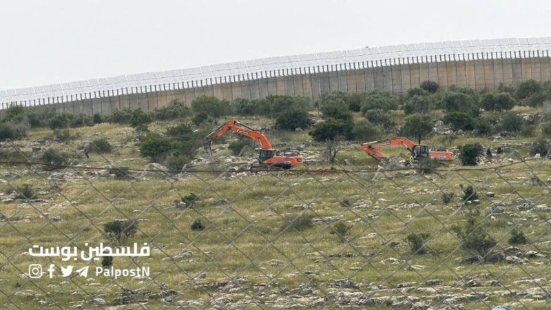 طوباس: الاحتلال يدمر خطوط مياه ومحاصيل زراعية شرق طمون