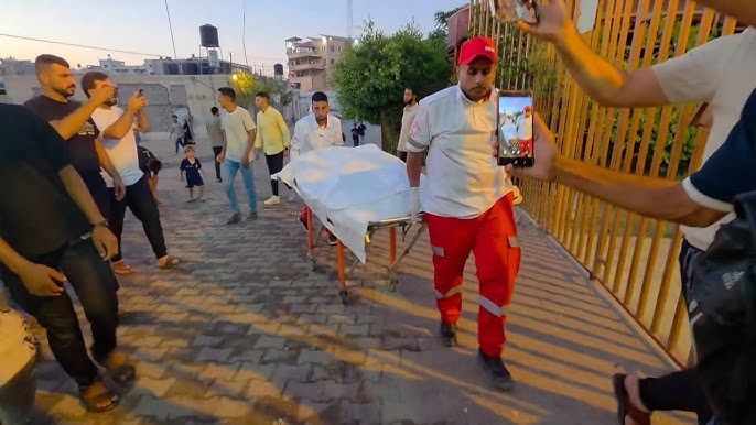 شهيدان ومصابون في قصف إسرائيلي استهدف دراجة شمالي خان يونس.