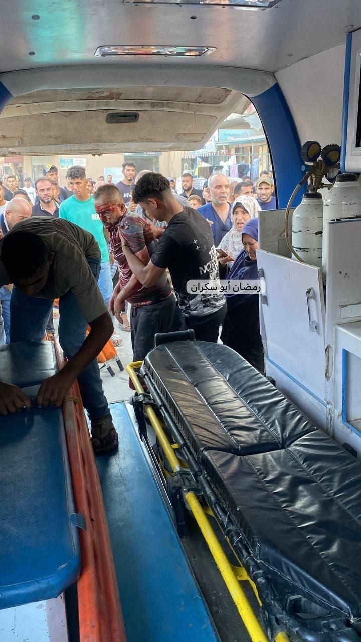 شهيدان جراء قصف الاحتلال مجموعة من المواطنين وسط مدينة غزة
