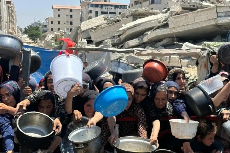 الأورومتوسطي يفند رواية إسرائيل بشأن المجاعة في غزة