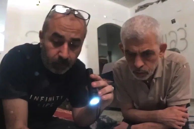 القسام تنشر مشاهد جديدة للسنوار وقائد كتيبة تل السلطان برفح قبل استشهادهما