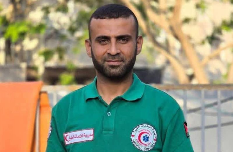 حين يصبح المسعف هدفًا .. إبراهيم صقر شهيدًا على طريق الإنسانية