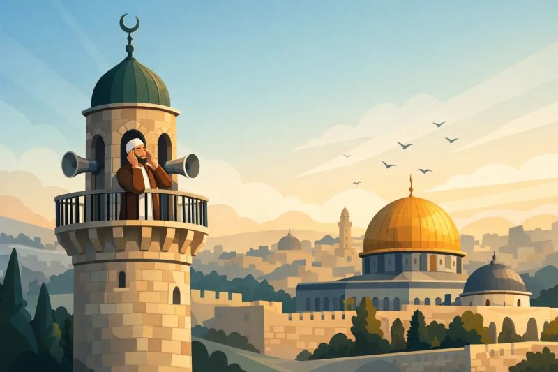 من هو مؤذن الأقصى وما قصته مع القدس؟